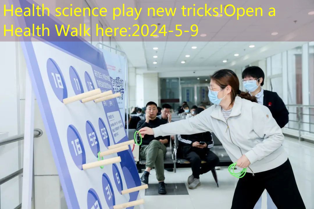 Health science play new tricks!Open a Health Walk here